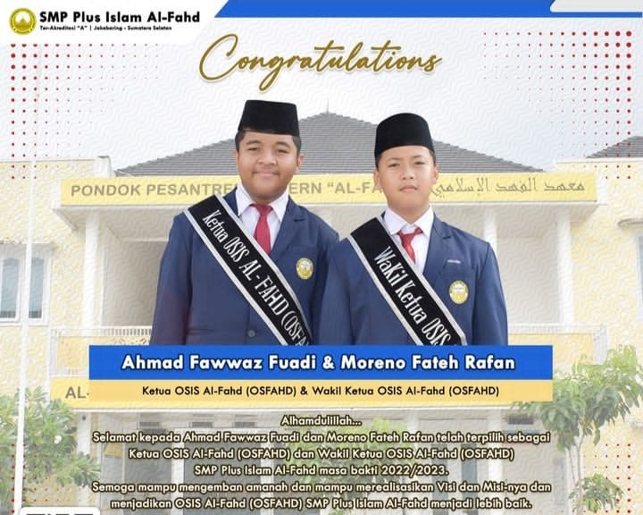 Ketua dan Wakil OSFAHD